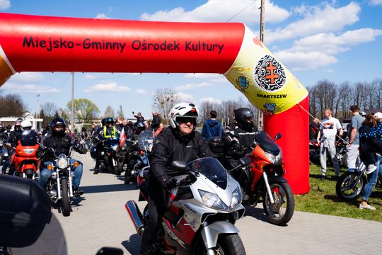 Zlot zabytkowych motocykli - otwarcie sezonu motocyklowego w Skaryszewie (zdjęcia)
