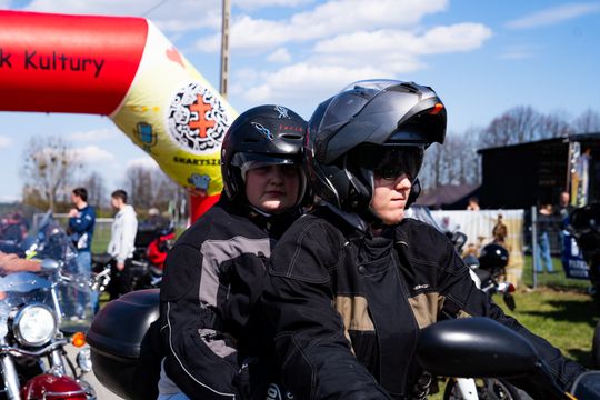 Zlot zabytkowych motocykli - otwarcie sezonu motocyklowego w Skaryszewie (zdjęcia)