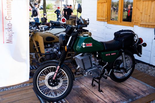 Zlot zabytkowych motocykli - otwarcie sezonu motocyklowego w Skaryszewie (zdjęcia)
