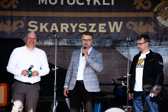 Zlot zabytkowych motocykli - otwarcie sezonu motocyklowego w Skaryszewie (zdjęcia)