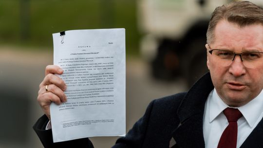 Konferencja prasowa Przemysława Czarnka (zdjęcia)