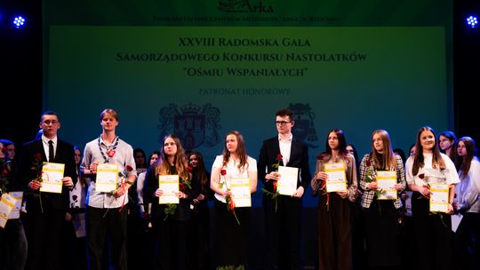 XXVIII Radomska Gala samorządowego konkursu nastolatków "Ośmiu Wspaniałych (zdjęcia)