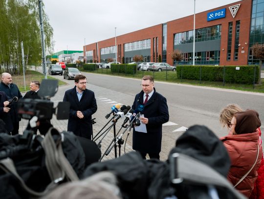 Konferencja prasowa Przemysława Czarnka (zdjęcia)