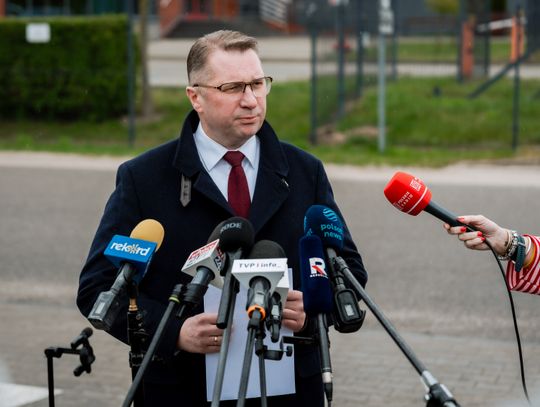 Konferencja prasowa Przemysława Czarnka (zdjęcia)