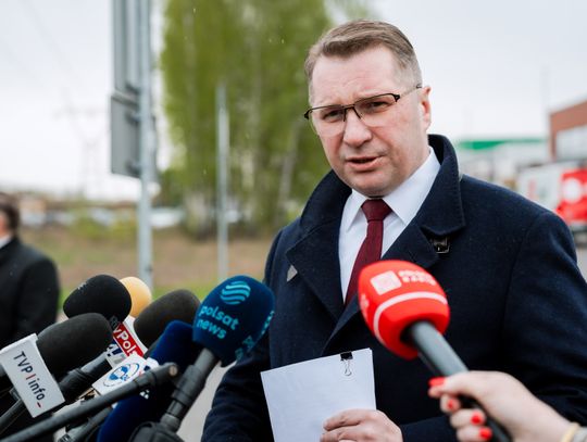 Konferencja prasowa Przemysława Czarnka (zdjęcia)