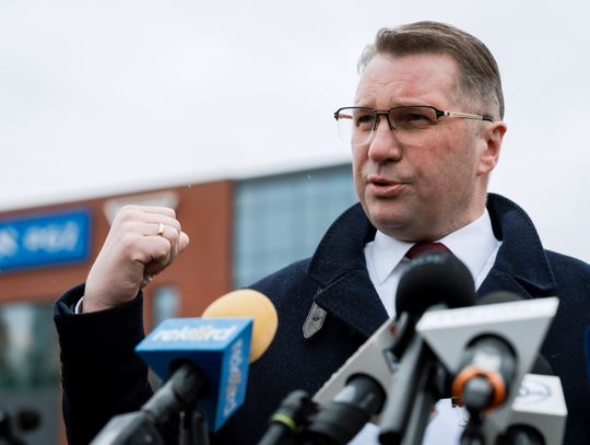 Konferencja prasowa Przemysława Czarnka (zdjęcia)