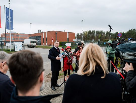 Konferencja prasowa Przemysława Czarnka (zdjęcia)