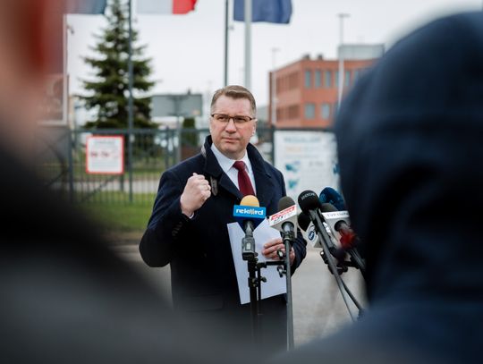 Konferencja prasowa Przemysława Czarnka (zdjęcia)