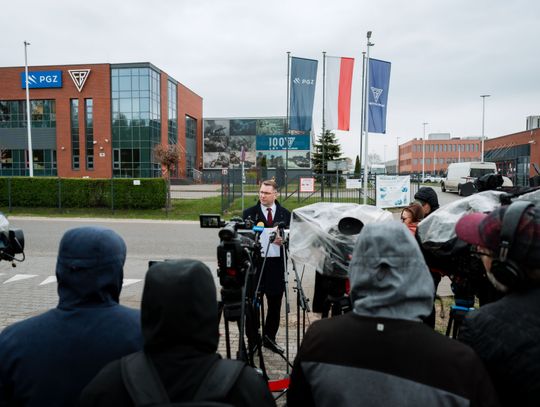 Konferencja prasowa Przemysława Czarnka (zdjęcia)
