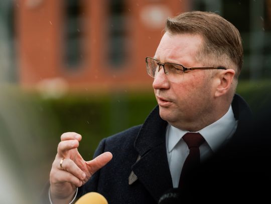 Konferencja prasowa Przemysława Czarnka (zdjęcia)