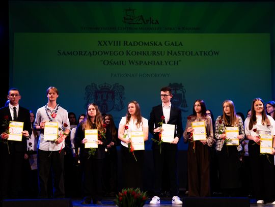 XXVIII Radomska Gala samorządowego konkursu nastolatków "Ośmiu Wspaniałych (zdjęcia)