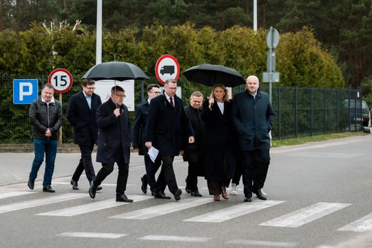 Konferencja prasowa Przemysława Czarnka (zdjęcia)