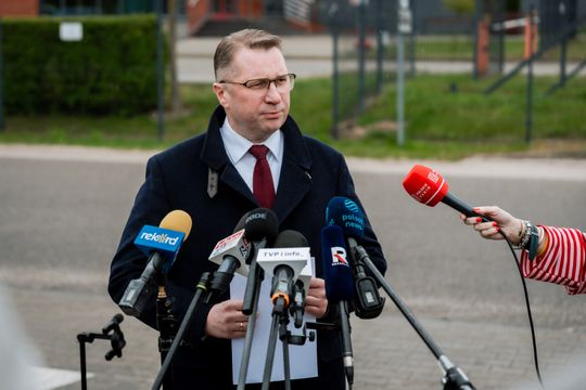 Konferencja prasowa Przemysława Czarnka (zdjęcia)