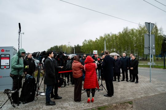 Konferencja prasowa Przemysława Czarnka (zdjęcia)