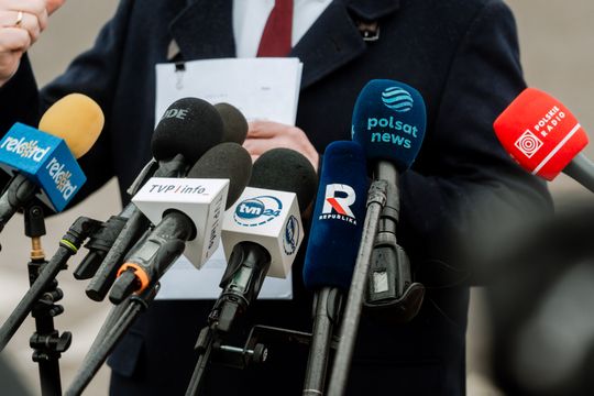 Konferencja prasowa Przemysława Czarnka (zdjęcia)