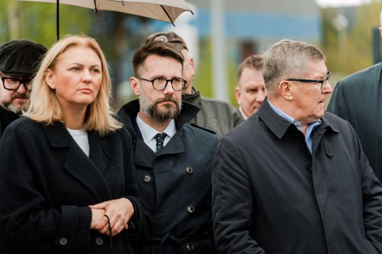 Konferencja prasowa Przemysława Czarnka (zdjęcia)