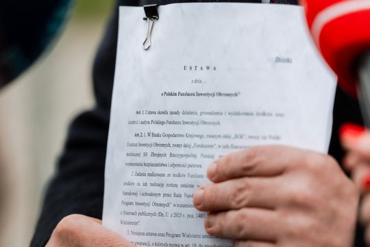 Konferencja prasowa Przemysława Czarnka (zdjęcia)