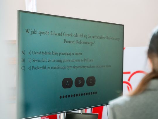 Interaktywny quiz edukacyjny dla uczniów szkół ponadpodstawowych (zdjęcia)