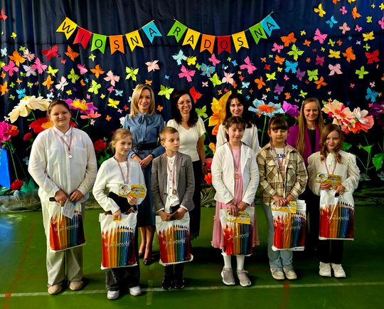 Konkurs plastyczny „Wiosna radosna” W PSP NR 13 (zdjęcia)