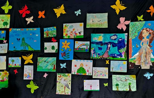 Konkurs plastyczny „Wiosna radosna” W PSP NR 13 (zdjęcia)