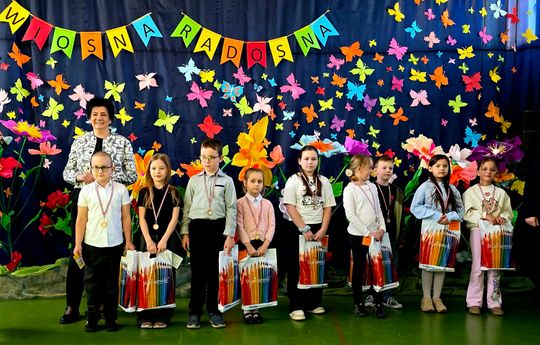 Konkurs plastyczny „Wiosna radosna” W PSP NR 13 (zdjęcia)