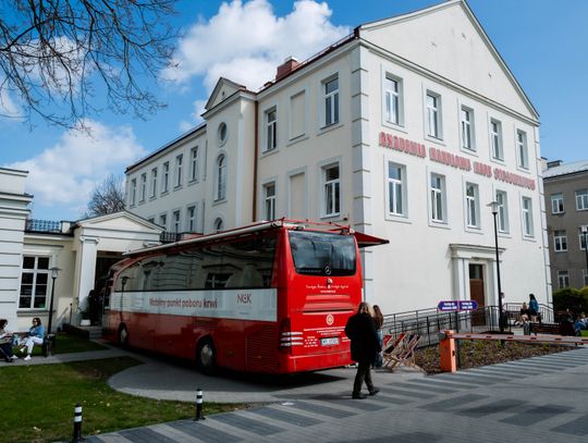 AHNS zbiórka krwi dla Dominika Hołuja (zdjęcia)