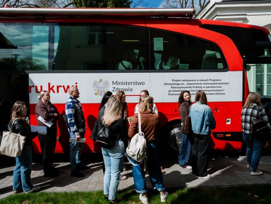 AHNS zbiórka krwi dla Dominika Hołuja (zdjęcia)