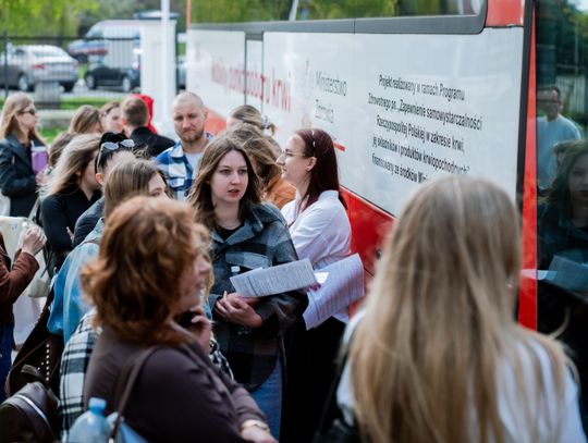 AHNS zbiórka krwi dla Dominika Hołuja (zdjęcia)