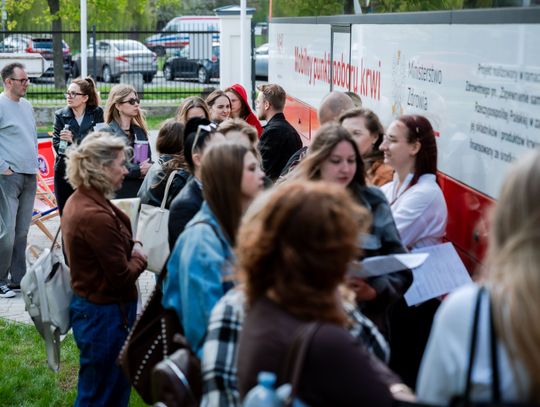 AHNS zbiórka krwi dla Dominika Hołuja (zdjęcia)
