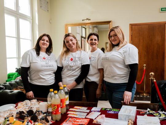 AHNS zbiórka krwi dla Dominika Hołuja (zdjęcia)