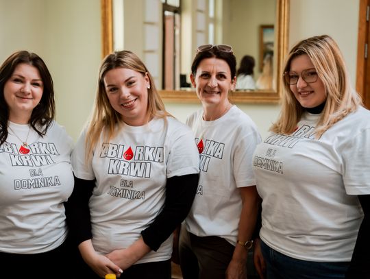 AHNS zbiórka krwi dla Dominika Hołuja (zdjęcia)