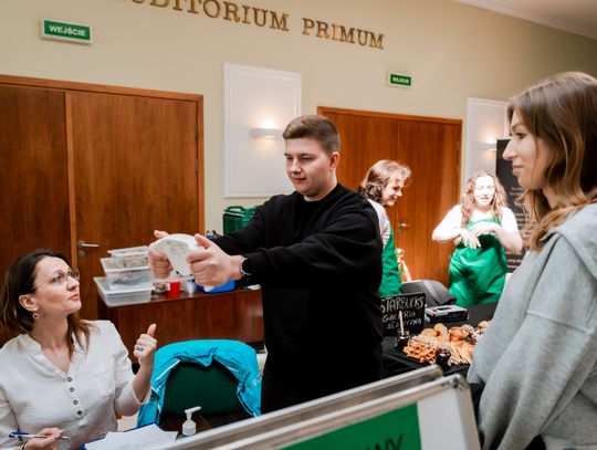 AHNS zbiórka krwi dla Dominika Hołuja (zdjęcia)