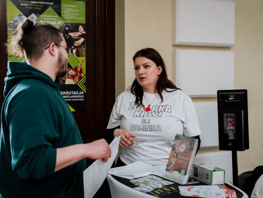 AHNS zbiórka krwi dla Dominika Hołuja (zdjęcia)