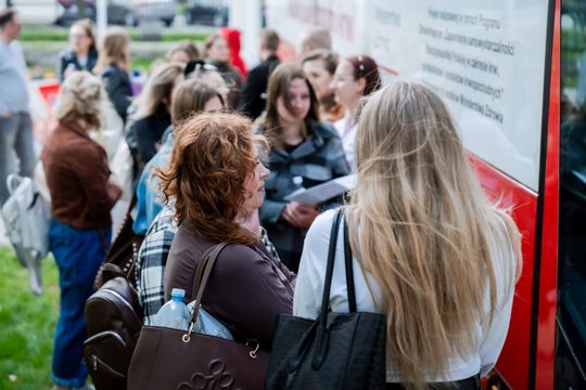 AHNS zbiórka krwi dla Dominika Hołuja (zdjęcia)