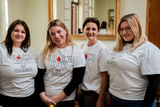 AHNS zbiórka krwi dla Dominika Hołuja (zdjęcia)