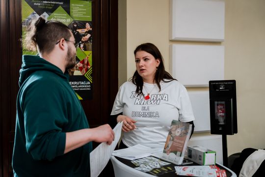 AHNS zbiórka krwi dla Dominika Hołuja (zdjęcia)