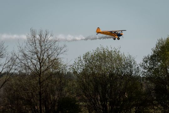 Piknik rodzinny wraz z pokazami lotniczymi na Lotnisku w Piastowie (zdjęcia)
