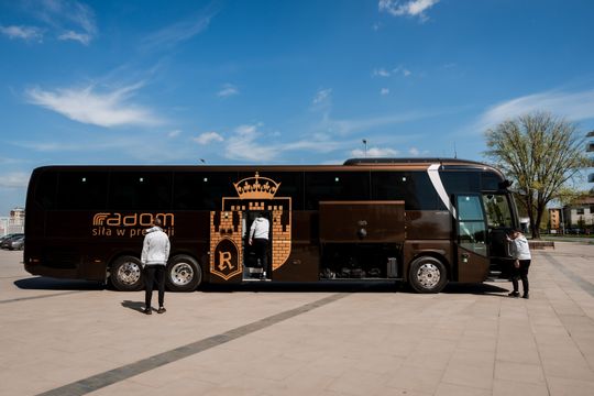 Wyjazd piłkarzy Radomiaka do Płocka (zdjęcia)