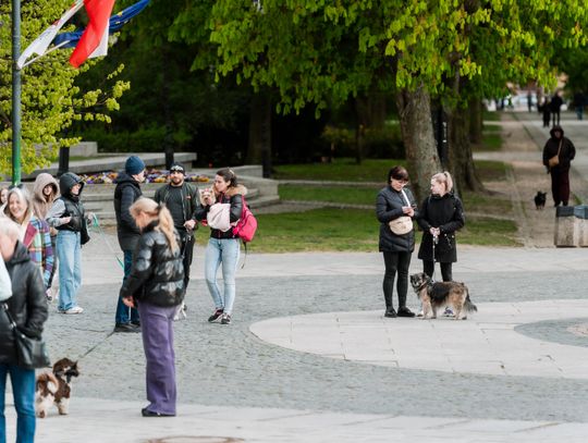 Minuta ciszy dla posła Łukasza Litewki (zdjęcia)