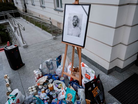 Minuta ciszy dla posła Łukasza Litewki (zdjęcia)