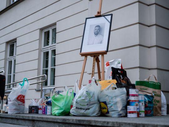 Minuta ciszy dla posła Łukasza Litewki (zdjęcia)