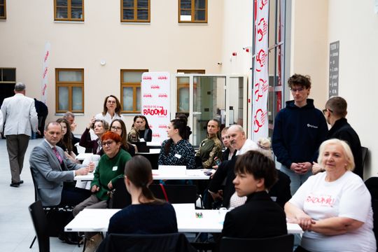 Konferencja prasowa dot. wydarzenia "Solidarność Międzypokoleniowa – krok w przyszłość Europy"