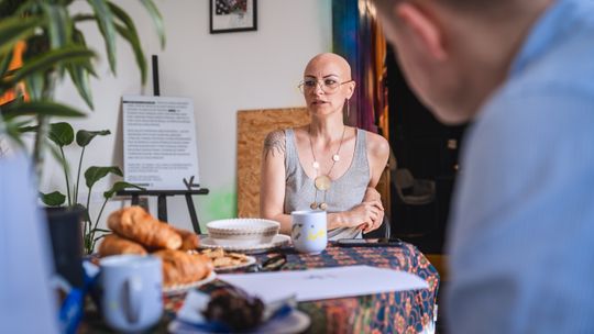 Śniadanie prasowe - fundacja Simbiosis oraz Kolabo Spot (zdjęcia)