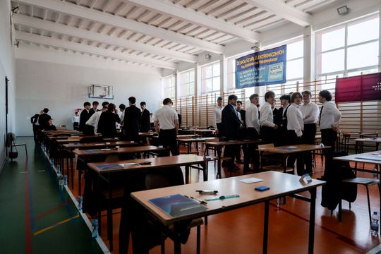 Matura z matematyki w Elektroniku (zdjęcia)