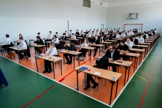 Matura z matematyki w Elektroniku (zdjęcia)