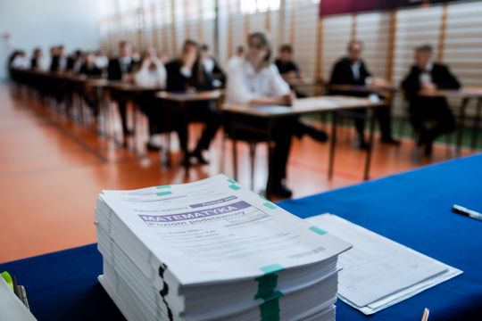Matura z matematyki w Elektroniku (zdjęcia)