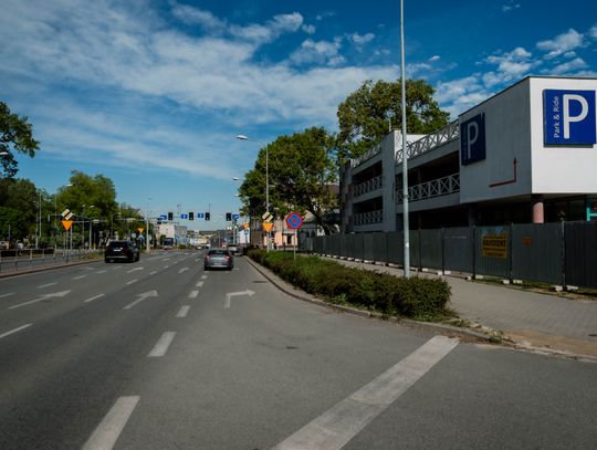Rozbiórka parkingu Park & Ride (zdjęcia)