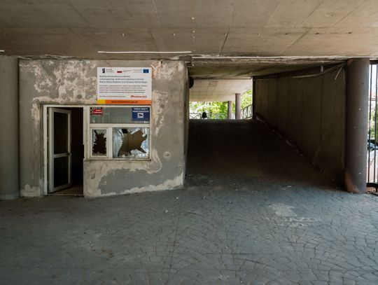 Rozbiórka parkingu Park & Ride (zdjęcia)