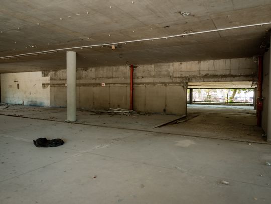 Rozbiórka parkingu Park & Ride (zdjęcia)