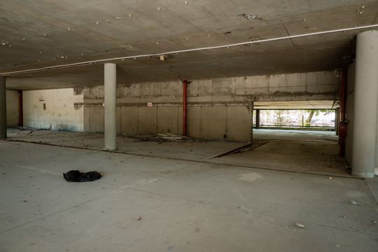 Rozbiórka parkingu Park & Ride (zdjęcia)
